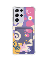 Load image into Gallery viewer, Android Magnetic Wallet Case - Abstract Flower 3.0
