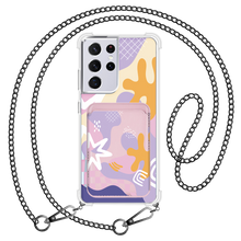 Load image into Gallery viewer, Android Magnetic Wallet Case - Abstract Flower 4.0
