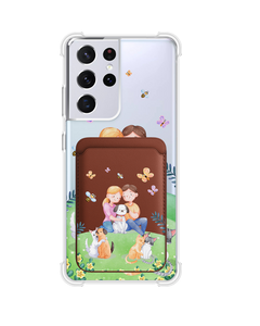 Android Magnetic Wallet Case - Adorable Animals