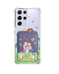 Android Magnetic Wallet Case - Adorable Animals