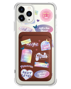 iPhone Magnetic Wallet Case - Aespa Girls Pack