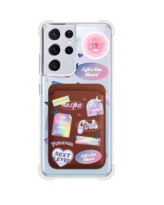 Android Magnetic Wallet Case - Aespa Girls Pack