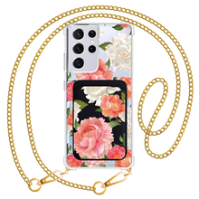 Load image into Gallery viewer, Android Magnetic Wallet Case - August Peony
