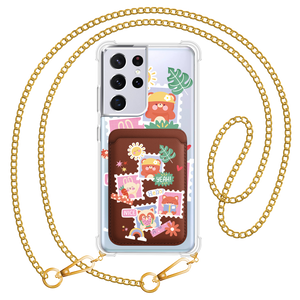 Android Magnetic Wallet Case - Animal Squad