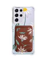 Load image into Gallery viewer, Android Magnetic Wallet Case - April Daisy
