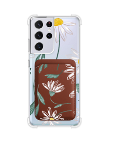 Android Magnetic Wallet Case - April Daisy