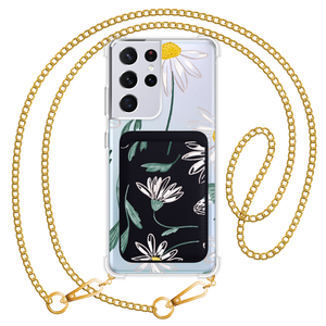 Android Magnetic Wallet Case - April Daisy