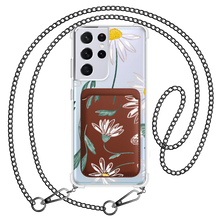 Load image into Gallery viewer, Android Magnetic Wallet Case - April Daisy
