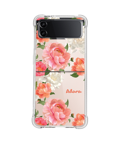 Android Flip / Fold Case - August Peony