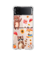 Load image into Gallery viewer, Android Flip / Fold Case - Autumn Animals
