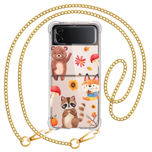 Android Flip / Fold Case - Autumn Animals