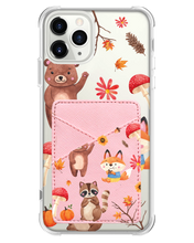 Load image into Gallery viewer, iPhone Phone Wallet Case - Autumn Animals
