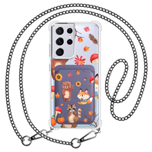 Load image into Gallery viewer, Android Magnetic Wallet Case - Autumn Animals
