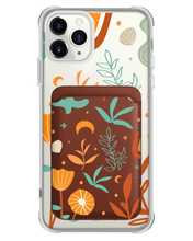 Load image into Gallery viewer, iPhone Magnetic Wallet Case - Autumn Botanical
