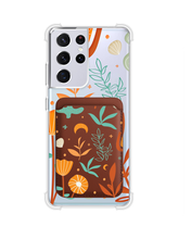 Load image into Gallery viewer, Android Magnetic Wallet Case - Autumn Botanical
