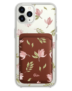 iPhone Magnetic Wallet Case - Azalea