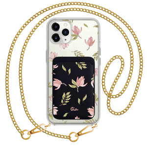 iPhone Magnetic Wallet Case - Azalea