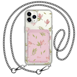 iPhone Magnetic Wallet Case - Azalea