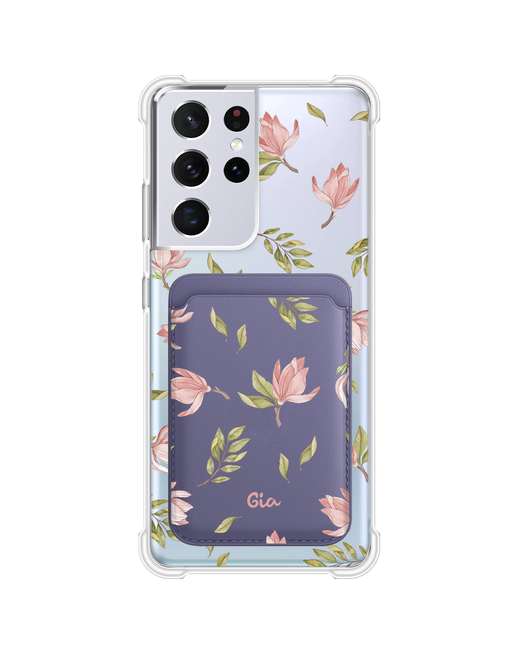 Android Magnetic Wallet Case - Azalea