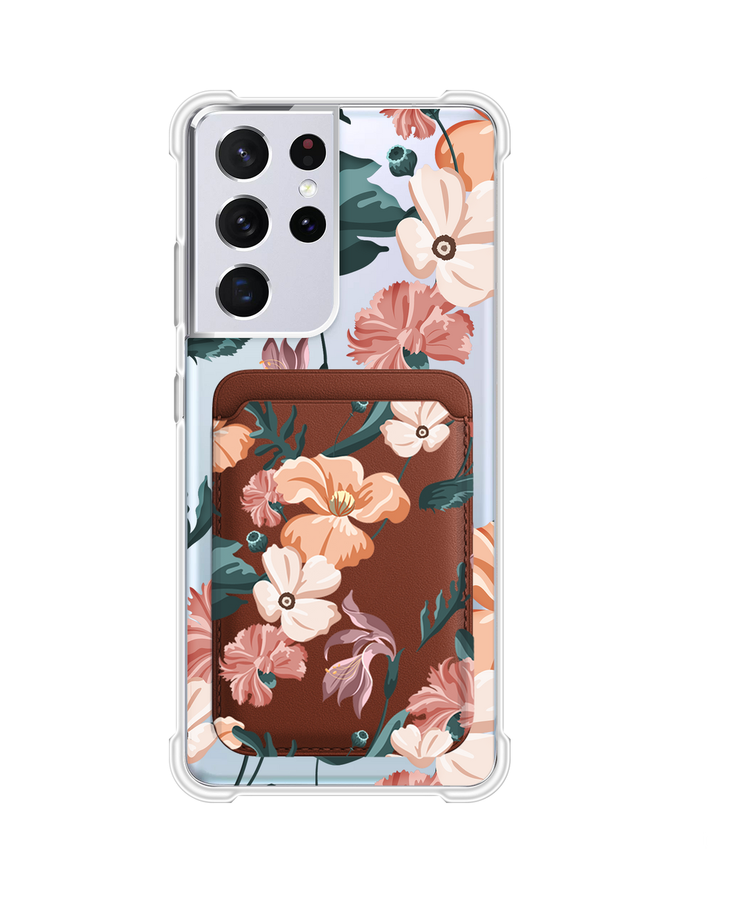 Android Magnetic Wallet Case - Botanical Garden 1.0