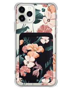 iPhone Magnetic Wallet Case - Botanical Garden 1.0