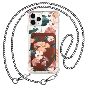 iPhone Magnetic Wallet Case - Botanical Garden 1.0