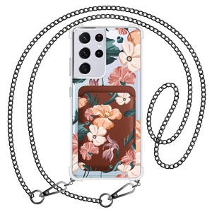 Android Magnetic Wallet Case - Botanical Garden 1.0