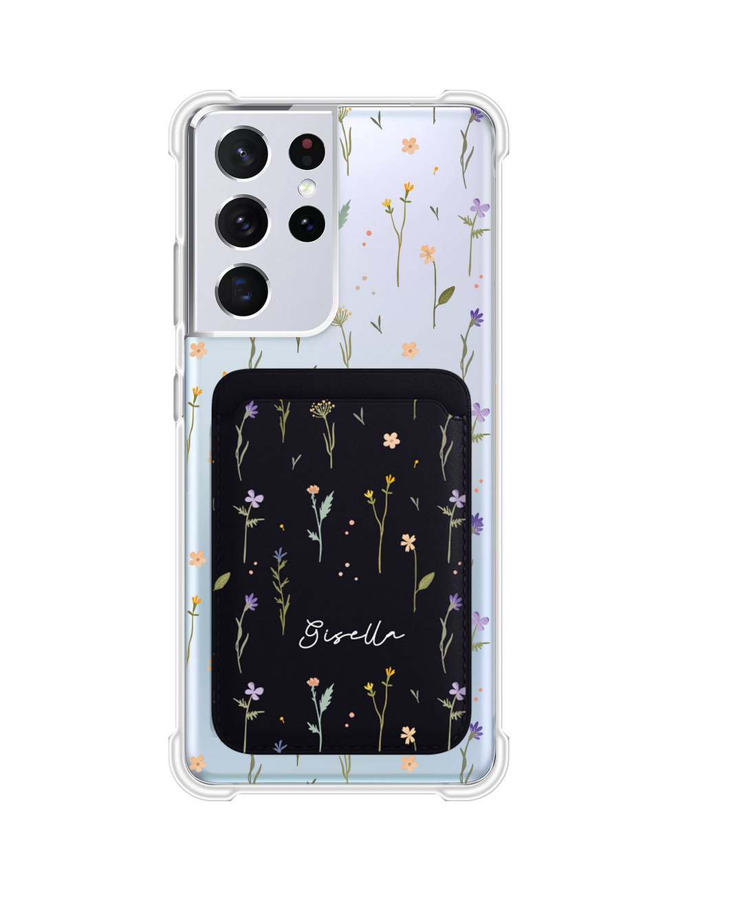 Android Magnetic Wallet Case - Botanical Garden 2.0