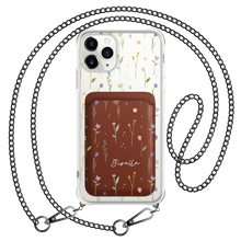 Load image into Gallery viewer, iPhone Magnetic Wallet Case - Botanical Garden 2.0
