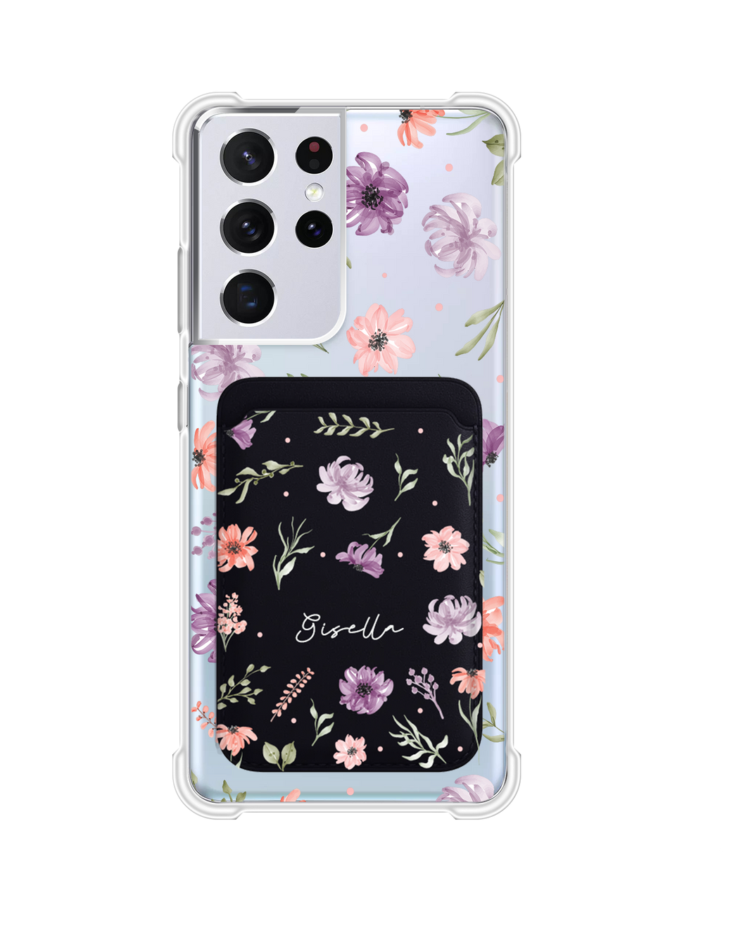 Android Magnetic Wallet Case - Botanical Garden 3.0