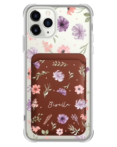 iPhone Magnetic Wallet Case - Botanical Garden 3.0