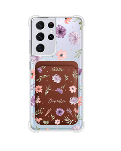 Android Magnetic Wallet Case - Botanical Garden 3.0