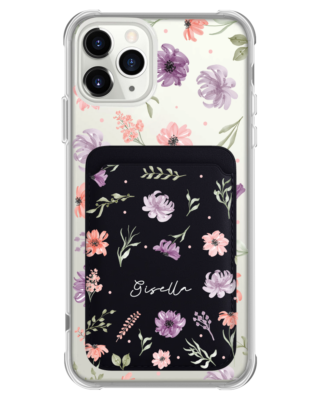 iPhone Magnetic Wallet Case - Botanical Garden 3.0