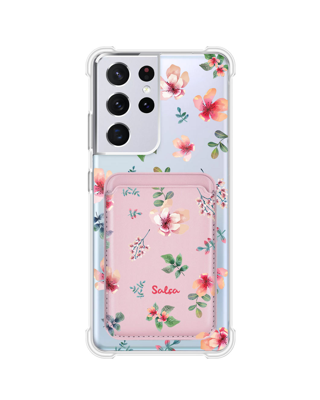 Android Magnetic Wallet Case - Botanical Garden 5.0