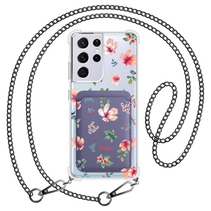 Android Magnetic Wallet Case - Botanical Garden 5.0