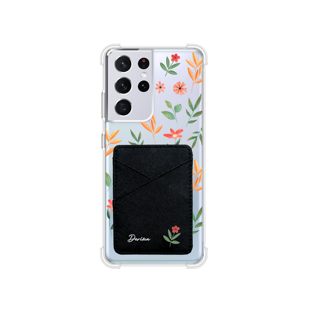 Android Phone Wallet Case - Birth Flowers 3.0