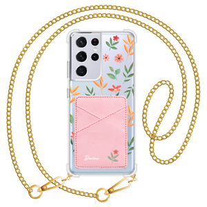 Android Phone Wallet Case - Birth Flowers 3.0