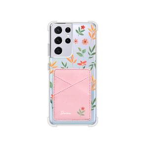 Android Phone Wallet Case - Birth Flowers 3.0