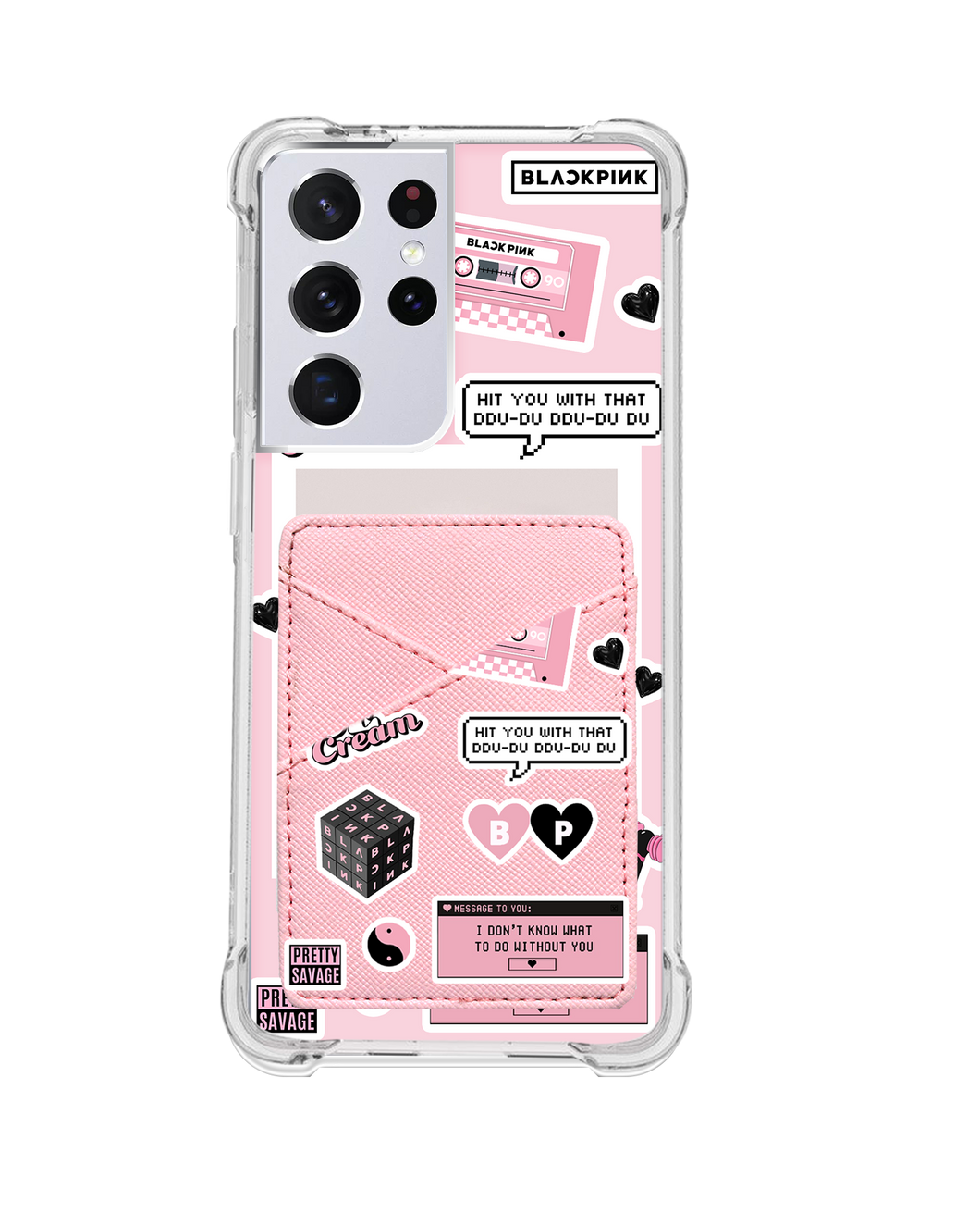 Android Phone Wallet Case - Blackpink Sticker Pack