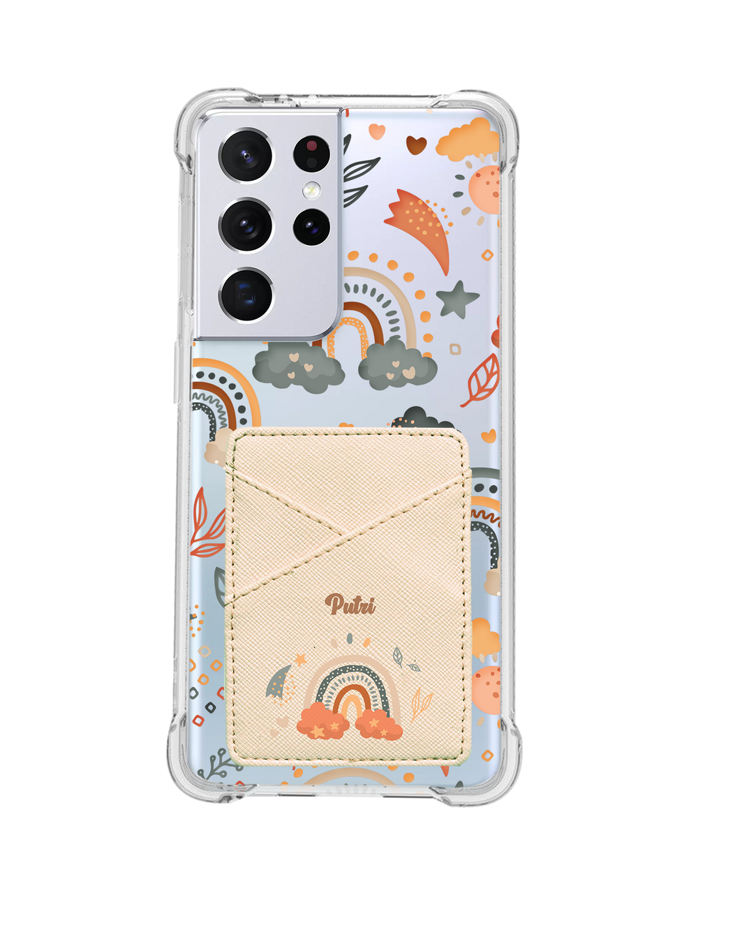 Android Phone Wallet Case - Boho 2.0
