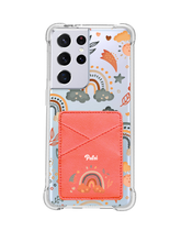 Load image into Gallery viewer, Android Phone Wallet Case - Boho 2.0

