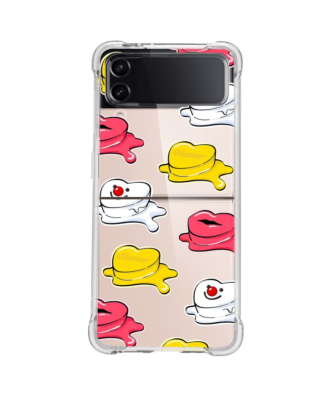 Android Flip / Fold Case - BTS Butter Sticker