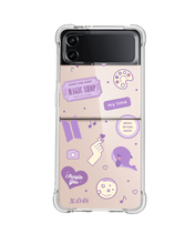 Load image into Gallery viewer, Android Flip / Fold Case - BTS Sticker Pack
