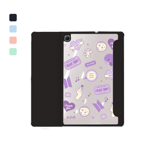 Android Tab Acrylic Flipcover - BTS Sticker Pack