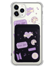 Load image into Gallery viewer, iPhone Magnetic Wallet Case - BTS Sticker Pack
