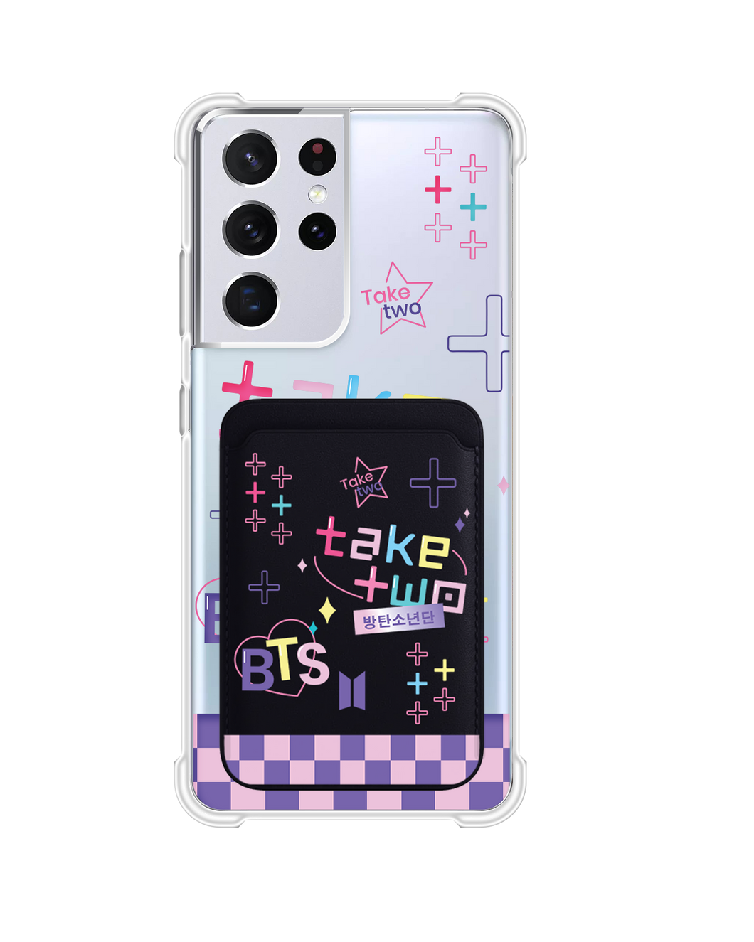 Android Magnetic Wallet Case - BTS Take Two