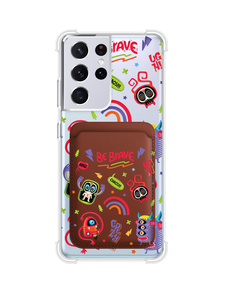 Android Magnetic Wallet Case - Baby Monster