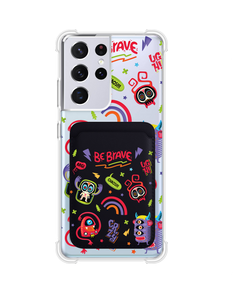 Android Magnetic Wallet Case - Baby Monster