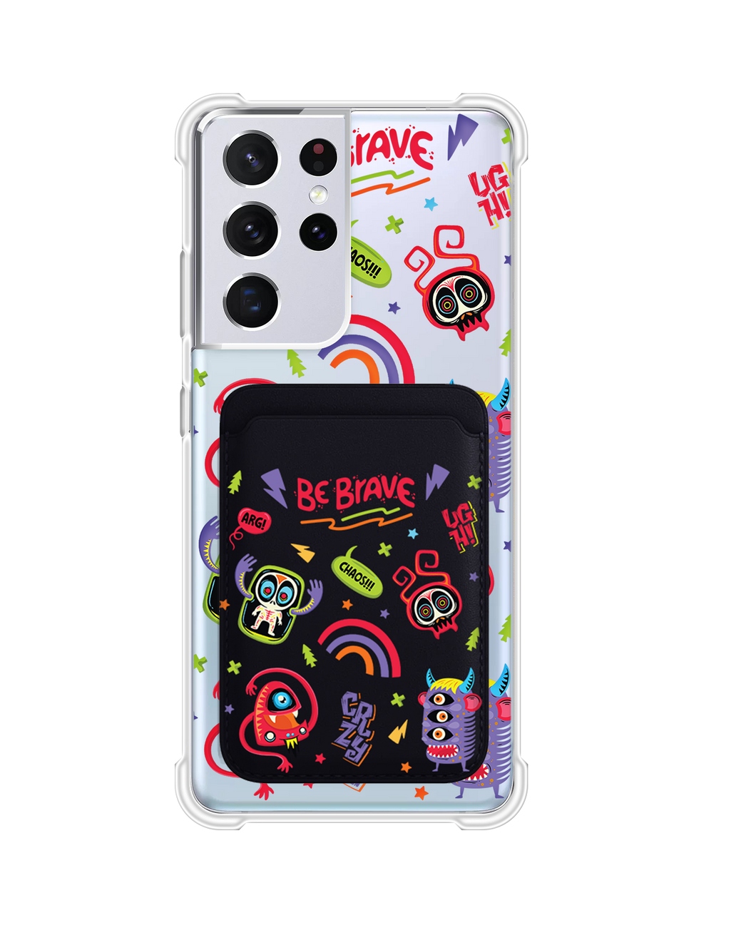 Android Magnetic Wallet Case - Baby Monster