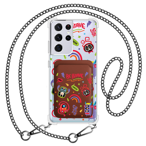 Android Magnetic Wallet Case - Baby Monster